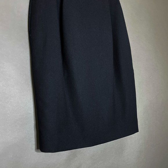 Talbots | Black Pure Wool Skirt | Made in USA Size 6 - Picture 7 of 9
